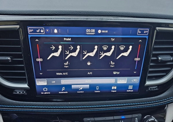 Chrysler Pacifica cena 210330 przebieg: 43351, rok produkcji 2021 z Mirsk małe 529